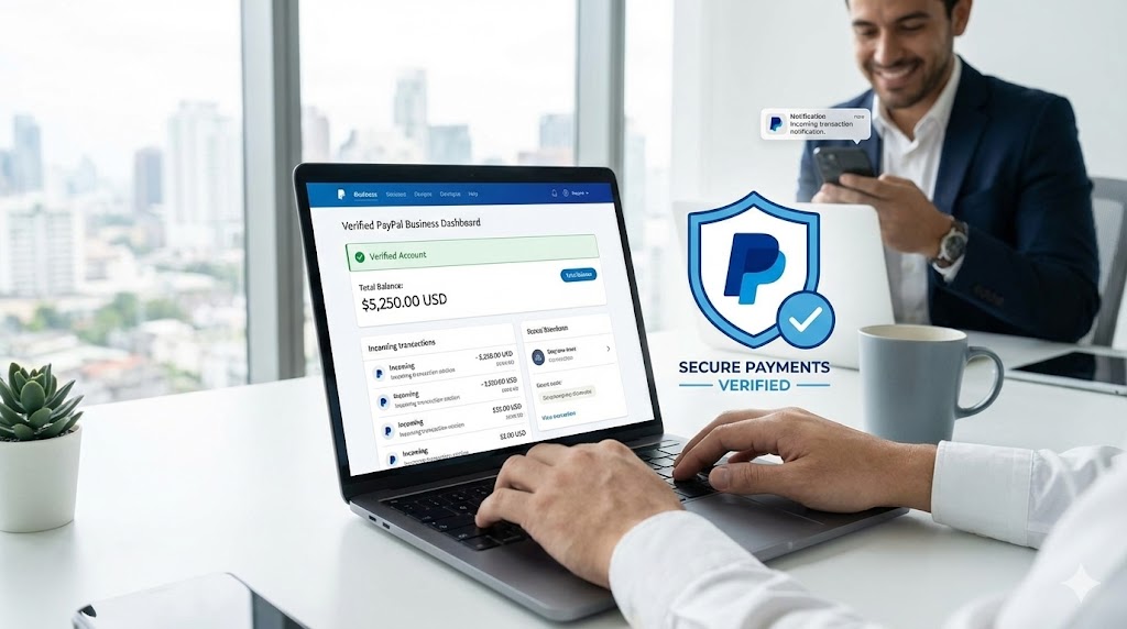 Why Verified PayPal Accounts Are Essential for Online Businesses