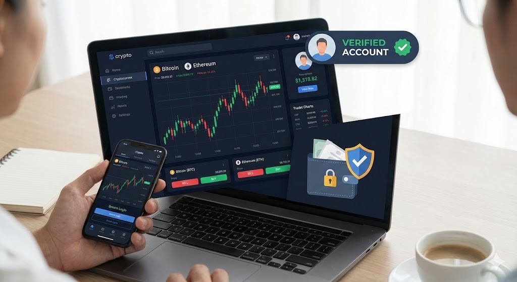 How Verified Crypto Accounts Help You Trade Safely and Efficiently