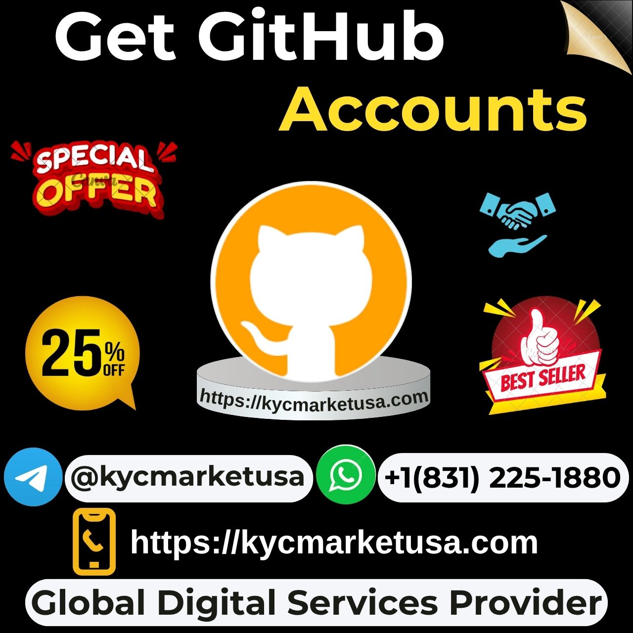 Get GitHub Accounts